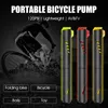 West Biking Mini Pumpe à vélo 120psi Bike portable Air Pompe à main Plug