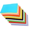 50st/Lot A4 180G Natural trämassa Färgglad kartongpapper Kopiera papper Handgjorda DIY Origami Material