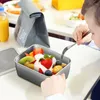 Dijkartikelen roestvrijstalen lunchbox snackcontainer met deksels inpakken Bento frisness conservering keukenaccessoires