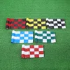 18 x 12 cm Golf arrière-cour d'entraînement Aids Hole Pole Cup Flags mettant le marqueur vert pour les terrains de golf de l'arrière-cour intérieur extérieur pratique