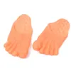 RAGAZZO COSPLAY Ghost Big Foots scarpa Halloween costume a piedi nudi piedi verdi con i calzini in maschera di calze in maschera