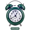 2023 Creative Globe New Metal Table Alarm Clock Luxur Design Quartz Despertad Desk Clock