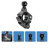 17MM 25MM Aluminum Ball Head Adapter Quick Install Motorcycle Handlebar 1 inch Base Mount Bike Bicycle Riding Clip GPS Bracket