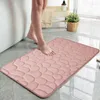 Tappetini da bagno tappetino da bagno in memory foam in lavaggio non scaletta per vasca da bagno per la doccia vasca che assorbono morbido accessori a tappeto di ciottoli