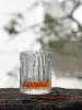 Giapponese Edo Crystal Kinoshin Whisky Glass Aoki Whisky Cup Old Fashioned Bark Pattern Wine Glass Stringy Snifters Brandy Snifters