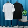 Heren plus T-stukken Polo's Round Neck Borduured en Gedrukte Polar Style Summer Wear met Street Pure Cotton T-Shirts M710