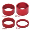 4st Cykel Headset Spacer Mountain Bike Headset Washer Front Stem Fork Spacer för 28,6 mm gaffelcykeltillbehör