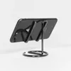 Universal Tablet Mobile Phone Support Holder Phone Stand Rack Desktop Bracket Shelf 1PC Retro Gold Rose Gold Metal Card Holder