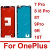 Adhésif d'écran LCD pour OnePlus 1+ 7 8 9 Pro 8T 9R 10T LCD AVANT DISCALY ÉCRANS