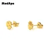 Colliers pendants Madape Hot Vente Classic Clover Boucles d'oreilles en acier inoxydable Gold Couleur Femmes Moucles d'oreilles SUR BOUCLES DOREILLES ARETES BIELLIR 240410