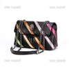 Kurt Geiger Designer Bag Rainbow's Bag Couleur Couleur patchwork Chaîne Single Single Crossbodybody Sac Eagle Bird Head