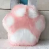 Cat Paw Plush Throw Pillow Ins Wind Living Room Sofa Cute Cushion Home Creative Headrest Chair Back