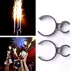 Single Champagne Bottle Birthdle Bandle Sparkin Firework Safety Ice Fountain Plastic Clip Clip Holder Night Club Cake Party Mariage