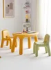 Nordic Girl Table And Chair Furniture Plastic School Writing Small Desk Creative Design Living Room Study Students Table Desks