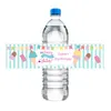 Etichette per bottiglie d'acqua per feste di compleanno da 30 pezzi per le etichette per bottiglie d'acqua per la festa del primo compleanno per baby shower personalizzati per la festa estiva