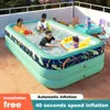 2m grande piscine piscine gonflable Piscines pliables pour les jeux d'été de famille Play Play Toys for Kids Gifts 240403