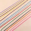 1MM 2MM Wax Cord 10m/lot Mixed Colors Wax Leather Cord String Strap Rope for Necklace & Bracelet Jewelry Making DIY Accessories