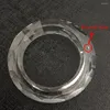Lampadario cristallo 1 pcs manette anelli di vetro cristalli prismi parti gocce a ciondolo 50mm arredamento per la casa di matrimonio #20