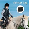 Sacs de rangement Stirrup Pouche portable Sac Horse Riding Tool Savers de fer confortable