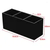 Storage Boxes Transparent Table Acrylic Makeup Organizers Nail Art Brush Holder Skincare Cosmetics Bathroom Box Brushes Case