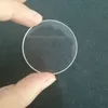 50st Liten Clear Circle Blank Disc Acrylic Charm Pendants Diy Jewelry Laser Cut One Hole Transparent Round Disc Keychain