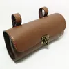 Retro Bicycle Tail Bike Bags PU Leather Saddle Pouch Pannier Personalized Riding Vintage Bicycle Bags