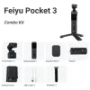 Gimbals feiyutechofficial Pocket 3ハンドヘルドワイヤレスジンバルカメラ、3axis、4K60FPS、アプリ、ワイヤレス画像伝送、磁気アタビック