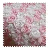 Rose Design Fabric, Mesh Jurk Material, Wedding Achtergrond Doek, 130 cm*45 cm/pc's