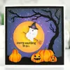 Halloween Ghost Pumpkin Kerstpapier Cut metalen snijden sterft Nieuwe DIY Emboss Stencil Scrapbooking sterft voor kaart maken 2021