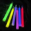 LED RAVE Toy 1pc 6 cali lśniak chemiczny Stick Glow Glow Stands Kolorowy klub imprezowy Camping Świąteczne światła chemiczne 240410