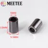 50pcs Meete Metal Bell Bellle Stopper Cord Ends Bloqueio Capra