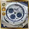 Смотреть 6.25SSISS LUXURY HOLCEST HRONOGRAPH 41 мм белый циферблат синий резиновый ремешок Мужчина водонепроницаемые дизайнерские наручные часы 87TV