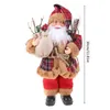 30cm 11,8 '' Tall de Noël décor debout debout Santa Claus Gol