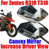 For Zontes R310 T310 310 T R ZT310R ZT310T 310T Accessories Convex Mirror Increase Rearview Mirrors Side Rear Mirror View Vision