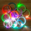 2 pezzi rave a led party bracciale bracciale bagliore lampeggiante luce luminosa bambini adulti bar bar cosplay nozze navidad natalizia