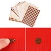 New 96Pcs/sheet 15mm Self Adhesive Decorative Films Cover Cap for Furniture Screw Stickers Wood Craft Desk Cabinet Ornament