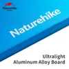 NatureHike Portable Mini pliage table de pliage extérieur 438g Ultralight 6061 Aluminium Alloy Dining Table Table Table portant Poids 15 kg