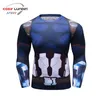 Rashguard Jiu Jitsu MMA T-shirt Mma Rash Guard Men Sports Running T Shirts Kickboxing Training Shirts Sportswear Tops Gym Tights