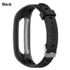 Solide bracelet de bracelet en silicone de sport pour le groupe de bracelets pour Huawei Band 3e 4e Huawei Honor Band 4 Running Remplacement Bracelet Bracelet