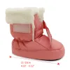 Boots Mother Kids Baby Shoes First walkers Unisex Winter Warm Boots For Infant Faux Fur Inner Snow Toddler Prewalker Bootie