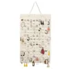 Storage Bags Earring Holder Organizer Multipurpose Bag Jewelry Dustproof Display Socks Wall Mounted