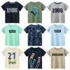 T-shirts 2024 NOUVEAU CHILRENS CHILRENS Vêtements LEUTTRE IMPRESSION COMPISIONNES CHARGES BARCHT