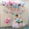 2019 New Baby Shower Boy Girl Decorations Set Table Signe Banner Banner Ballons Event Party Forniture Kawaii Forniture di sfondo