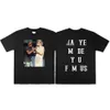 Designer Luxus KANYES Klassisches Luxus klassischer Hip Hop Rap Modemarke T-Shirt Herren- und Frauen Sommerkomfort Baumwolle Kurzärmele