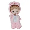 Adollya 1pieces/set ob11 10cm bjd doll pajamas baby 5 joint