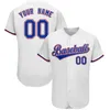 Jersey de beisebol personalizada costurei o nome da equipe do design de camisa de botão personalizado para homens/mulheres/crianças