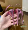 المصممين صندل ساتان الانتهاء من الأحذية الكعب منصة الكعب سيدات الكعب الكثيفة النسائية الصندل High Heeled Factory