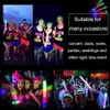 LED Rave Toy Foam Glow Sticks LED Multi-Farb-Elektronikleuchten Partyzubehör für Party Hochzeitsgeburtstagskonzert Weihnachten 240410