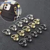 10pcs Round Head Ring Spikes Punk Messing Kleidungsdüse mit Schrauben für Hut/Schuh-/Leder-/Bag -Telefonhülle DIY
