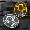 Black Metal Gear Solid Mgs Fox Hound Hound Foxhound Ghost Remoted Patch